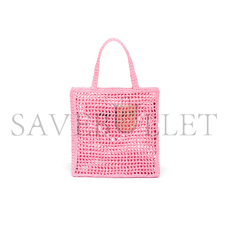 PRADA CROCHET TOTE BAG 1BG393 (38*36*3cm)